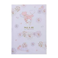 【日本Mark’s】PAUL & JOE x My Melody美樂蒂 筆記本A5 ‧ 粉