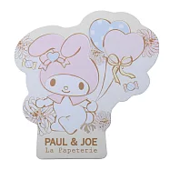 【日本Mark’s】PAUL & JOE x My Melody美樂蒂 造型便條本 ‧ 白