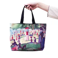 翡冷翠文創藝術小提袋|秀拉《大碗島的星期天下午》