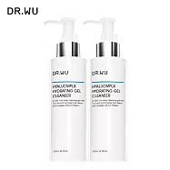 DR.WU 玻尿酸保濕潔顏凝露150ML_2入組