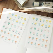 【右手超人】轉印貼紙/小花