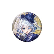 【正版授權】原神 逸聞軼事系列 亮粉金屬徽章 圓形徽章/胸章/馬口鐵徽章 米哈遊/miHoYo - 芙寧娜