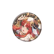 【正版授權】原神 逸聞軼事系列 亮粉金屬徽章 圓形徽章/胸章/馬口鐵徽章 - 妮露
