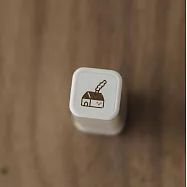 【右手超人】房子/迷你印章