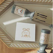 【右手超人】可調式日期印章 / 小/蝴蝶結