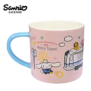 【正版授權】台北捷運 x 三麗鷗 陶瓷 馬克杯 300ml 咖啡杯 50周年紀念 大耳狗/美樂蒂/凱蒂貓/酷企鵝/布丁狗