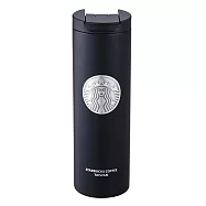 [星巴克]Troy黑銀章不鏽鋼杯