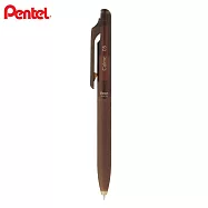 (2支1包)PENTEL 限量Calme 靜暮輕油筆0.5 半透明棕色