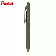 (2支1包)PENTEL 限量Calme 靜暮輕油筆0.5 半透明橄欖綠