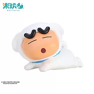 樂玩多 蠟筆小新多功能擺件存錢筒 小白變裝款