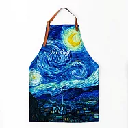 翡冷翠文創藝術圍裙|梵谷《星夜》