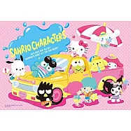 三麗鷗 70片拼圖(粉紅)