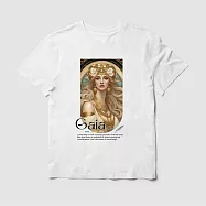 翡冷翠文創GAIA T恤|《深邃魅力》 S 白(S-XL)