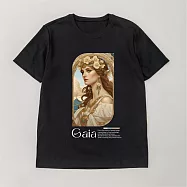 翡冷翠文創GAIA T恤|《大地之母》 S 黑(S-XL)
