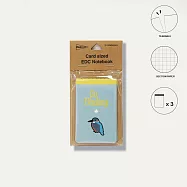 Farm Hut 旅行隨身精巧筆記本三入組 _翠鳥