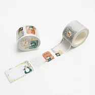 【 Hello Studio 你好工作室】狐吉大飯店 The Grand Huchii Hotel|Memo 卷型便利貼 標籤貼紙 便簽