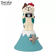 【DECOLE】concombre旅貓 慢活登山-富士山 富士登山貓：相機