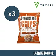 Tryall | 大豆蛋白酥脆脆-3入(30g/包) 瑪格麗特