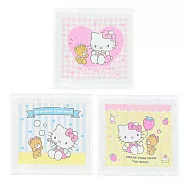 【日本丸真】三麗鷗 純棉洗臉巾三入組 Hello Kitty Hello Kitty