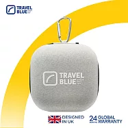 【Travel Blue 藍旅】頸枕收納盒/多功能收納盒(可扣背包&行李箱) 白色