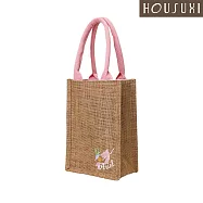 【HOUSUXI舒希】迪士尼系列-刺繡麻布飲料袋-A3(任選) 小美人魚