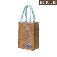 【HOUSUXI舒希】迪士尼系列-刺繡麻布飲料袋-A3(任選) 史迪奇