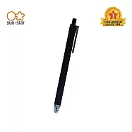 sun-star metacil light knock 按壓式金屬免削可擦永恆鉛筆 黑