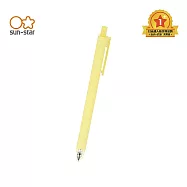 sun-star metacil light knock 按壓式金屬免削可擦永恆鉛筆 黃