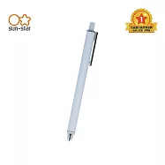 sun-star metacil light knock 按壓式金屬免削可擦永恆鉛筆 灰