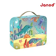 【法國Janod】厚片拼圖-海底世界 36pcs