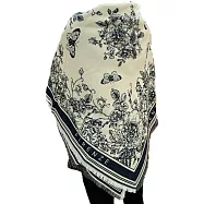 翡冷翠文創喀什米爾藝術蓋毯|《佛羅倫斯之夢》|130x130cm