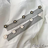 【卡樂熊】多功能碎髮神器2入造型髮插/髮梳(三款)- 晨光之間