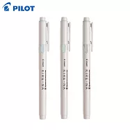 (3色1包)PILOT KIRE-NA螢光筆 淡彩色 粉綠+粉藍+灰