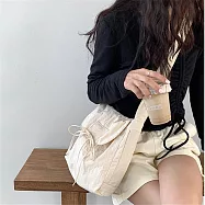 O-ni O-ni全新品精選優質輕巧牛津布休閒鬆弛感百搭大包包書包款(品質保證)(bag-6114) 米白色