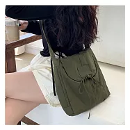 O-ni O-ni全新品精選優質輕巧牛津布休閒鬆弛感百搭大包包書包款(品質保證)(bag-6114) 綠色