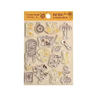 【日本BGM】Clear Stamp 自由編排透明印章 ‧ 復古雜貨