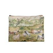 murmur A4拉鍊袋│博物館系列 (清郎世寧百駿圖 卷)