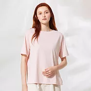 【ST.MALO】Ionic+Pro 美國銀纖維芬香水光女上衣-2564WT- XL 嫩玫瑰