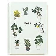 【日本Greeting Life】米津祐介 插畫日記本 ‧ 綠色