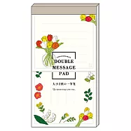 【日本Greeting Life】米津祐介 雙尺寸一筆箋 ‧ 花朵