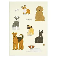 【日本Greeting Life】米津祐介 筆記本A5 ‧ 小狗