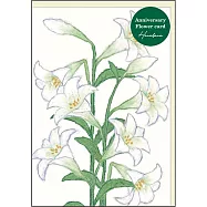 【日本Greeting Life】米津祐介 花卉生日卡 ‧ 百合