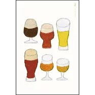 【日本Greeting Life】米津祐介 插畫明信片 ‧ 啤酒