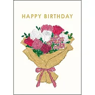 【日本Greeting Life】米津祐介 迷你生日卡 ‧ 花束