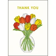 【日本Greeting Life】米津祐介 迷你感謝卡 ‧ 鬱金香