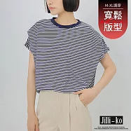 【Jilli~ko】夏季涼感寬鬆休閒蝙蝠袖T恤 J12213 FREE 藍色