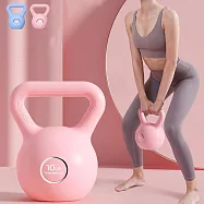 【E.dot】4.5KG深蹲重訓壺鈴 (核心訓練) 粉色