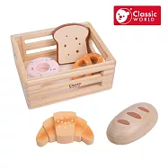 【德國 classic world 客來喜經典木玩】香氣滿溢麵包籃《50644》