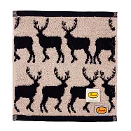 【日本丸真】Anorak 英倫設計款小方巾 麋鹿 麋鹿