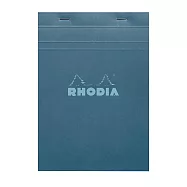 【Rhodia|Basic】輕甜馬卡龍_N&deg;16上掀式筆記本_A5_5x5方格_80g_80張_ 孔雀綠